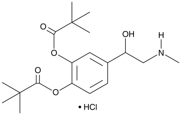 Dipivefrin (hydrochloride)