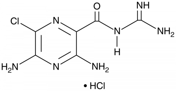 Amiloride (hydrochloride) (hydrate)