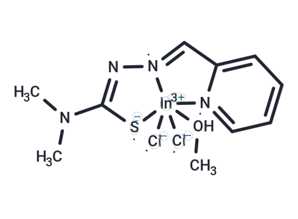 Indium (III) thiosemicarbazone 5b
