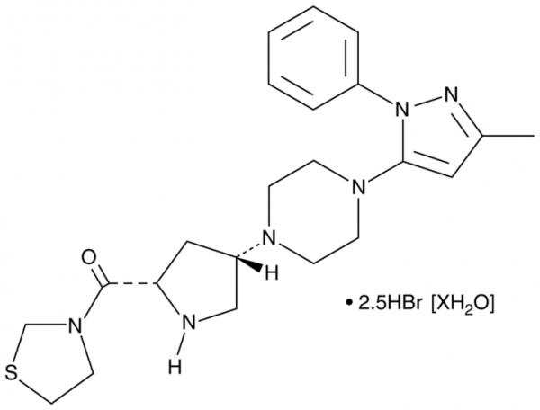 Teneligliptin (hydrobromide hydrate)