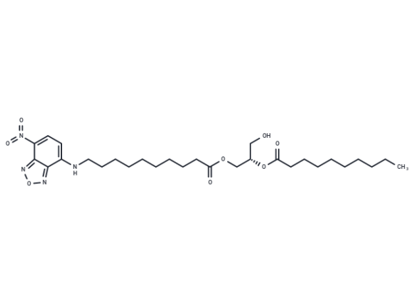 1-NBD-decanoyl-2-decanoyl-sn-Glycerol