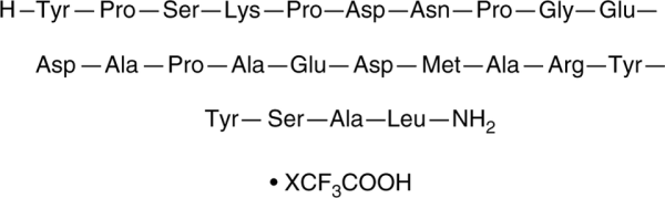 Neuropeptide Y (1-24) (human, rat) (trifluoroacetate salt)