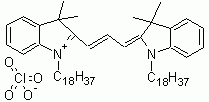 DiI perchlorate (1,1-Dioctadecyl-3,3,3,3-tetramethylindocarbocyanine perchlorate)