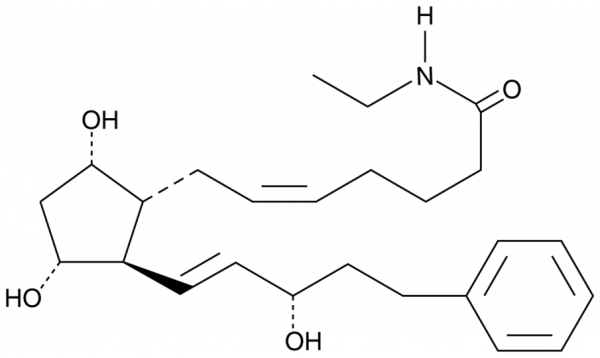 17-phenyl trinor Prostaglandin F2alpha ethyl amide