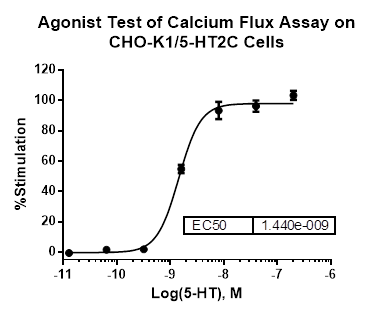 CHO-K1/5-HT2C Stable Cell Line