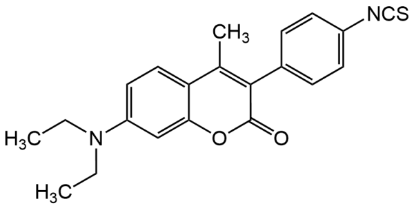 7-(Diethylamino)-3-(4-isothiocyanatophenyl)-4-methylchromen-2-one