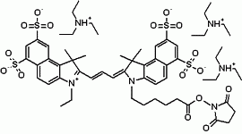 Cyanine 3.5 monosuccinimidyl ester [equivalent to Cy3.5(R) NHS ester]
