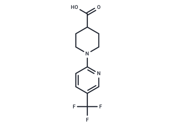 1-[5-(trifluoromethyl)pyridin-2-yl]piperidine-4-carboxylic acid