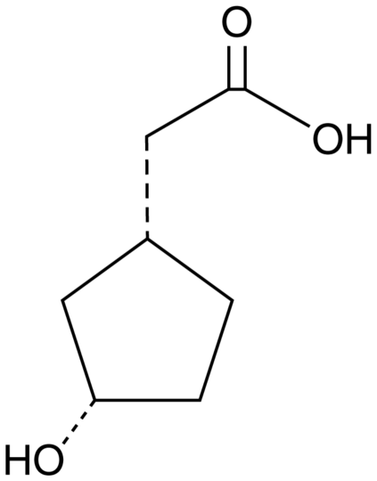 (1R,3S)-3-Hydroxycyclopentane acetic acid