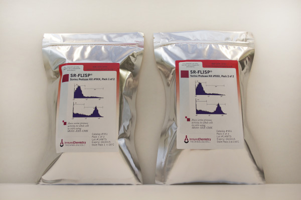 Red FLISP(TM) SR-101-Leu-CMK Serine Protease Assay Kit