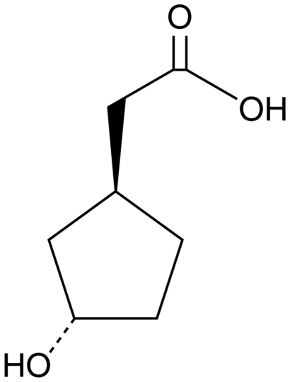 (1S,3S)-3-Hydroxycyclopentane acetic acid