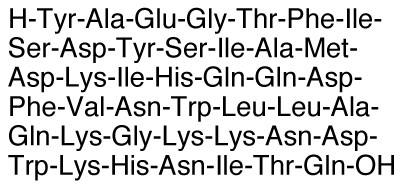 Gastric inhibitory peptide (GIP), human