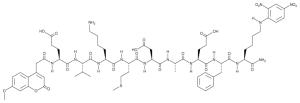 Mca-EVKMDAEF-K(Dnp)-NH2 (ammonium salt)