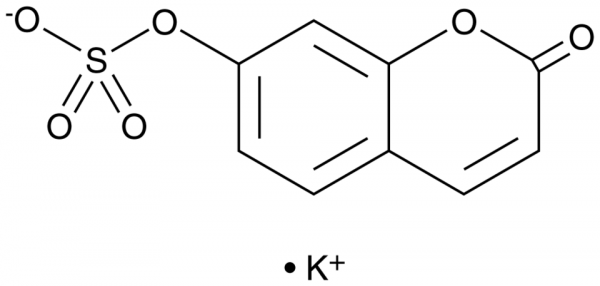 7-hydroxy Coumarin sulfate (potassium salt)