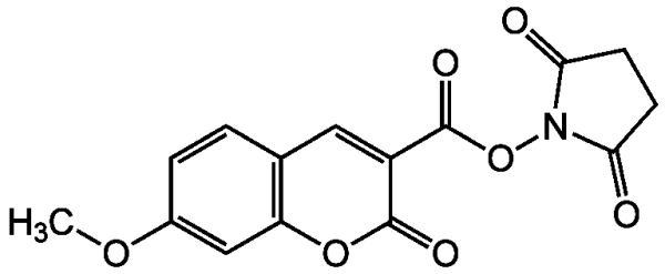 7-Methoxycoumarin-3-carboxylic acid N-succinimidyl ester