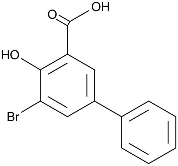 3-bromo-5-phenyl Salicylic Acid