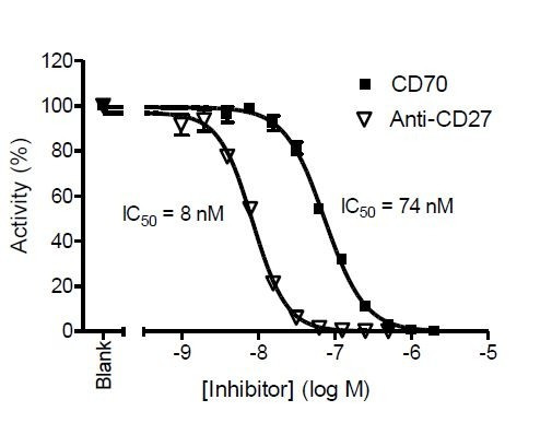 CD27:CD70[Biotinylated] Inhibitor Screening Assay Kit