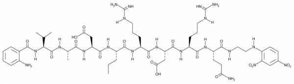 Abz-Val-Ala-Asp-Nva-Arg-Asp-Arg-Gln-EDDnp (trifluoroacetate salt)