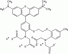 Rhod-2, tripotassium salt