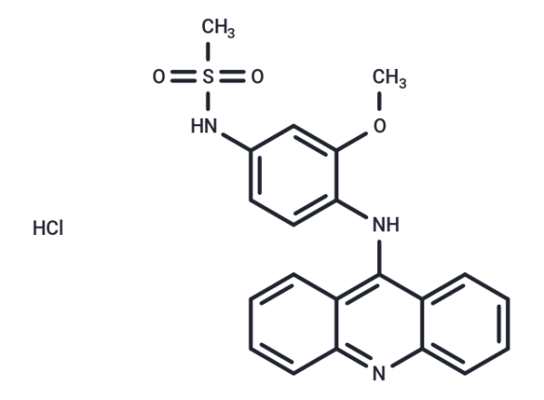 Amsacrine hydrochloride