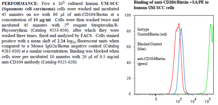 Anti-CD104 (human), clone UMA9, Biotin conjugated