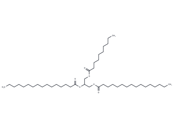1,2-Dipalmitoyl-3-Decanoyl-rac-glycerol