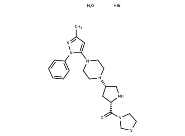 Teneligliptin hydrobromide hydrate