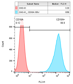 CHO-K1/CD16A 158V Stable Cell Line
