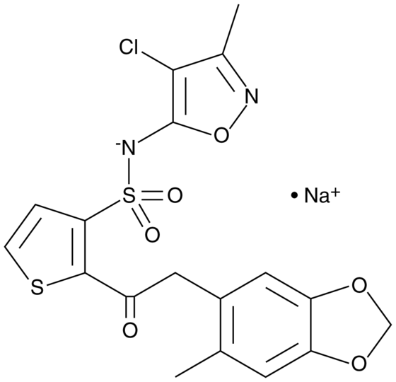 Sitaxentan (sodium salt)