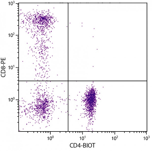 Anti-CD4 (Biotin), clone RFT4
