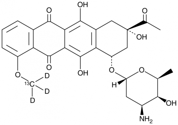 Daunorubicin-13C-d3