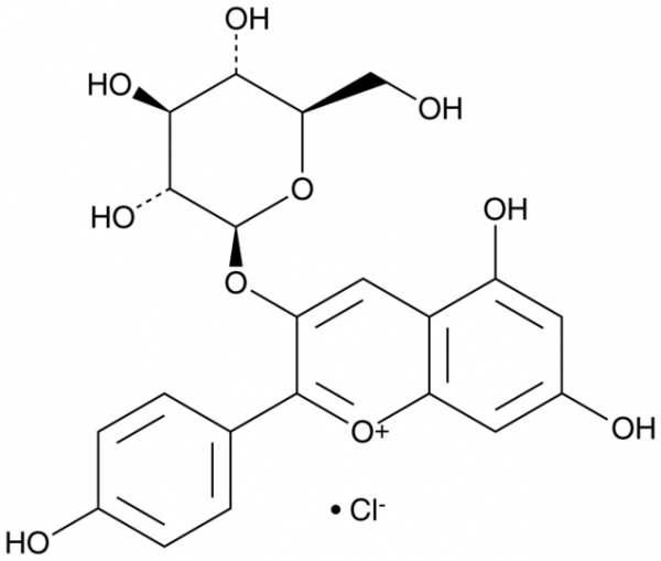 Pelargonidin 3-O-glucoside (chloride)