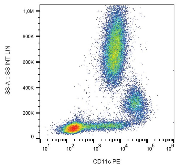 Anti-CD11c, clone BU15 (PE)