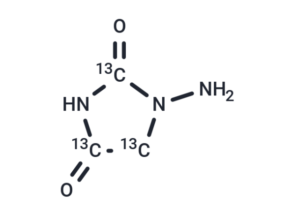 1-Amino Hydantoin-13C3