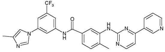 Nilotinib, Free Base (Tasigna, AMN-107, CAS 641571-10-0), &gt;99%