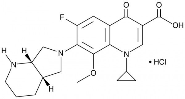 Moxifloxacin (hydrochloride)