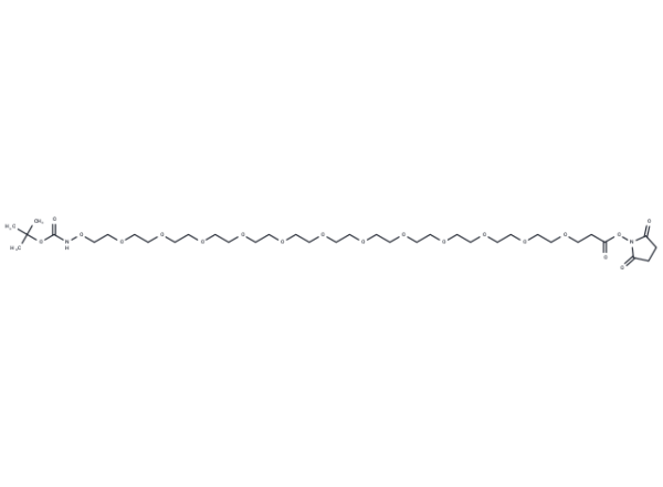 t-Boc-Aminooxy-PEG12-NHS ester