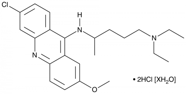 Quinacrine (hydrochloride hydrate)