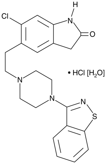 Ziprasidone (hydrochloride hydrate)