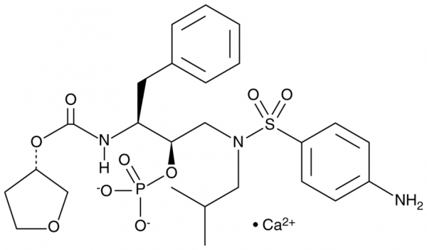 Fosamprenavir (calcium salt)