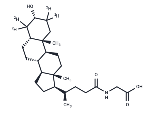 Glycolithocholic-2,2,4,4-d4 Acid