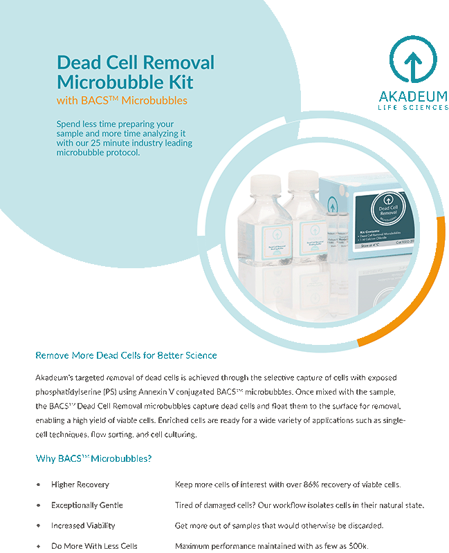 Dead Cell Removal Kit