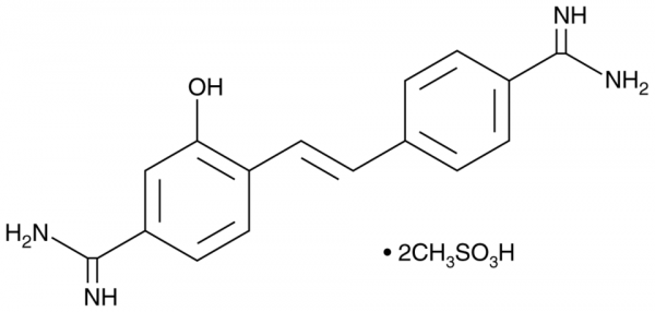 Hydroxystilbamidine (methanesulfonate)