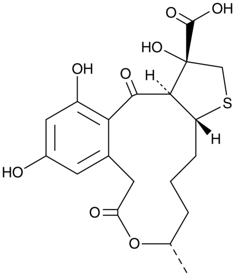 Cyclothiocurvularin A