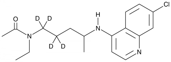 N-acetyl Desethylchloroquine-d4