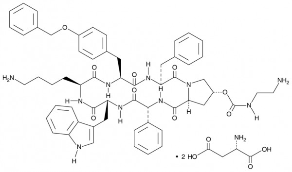 Pasireotide (aspartate) (trifluoroacetate salt)