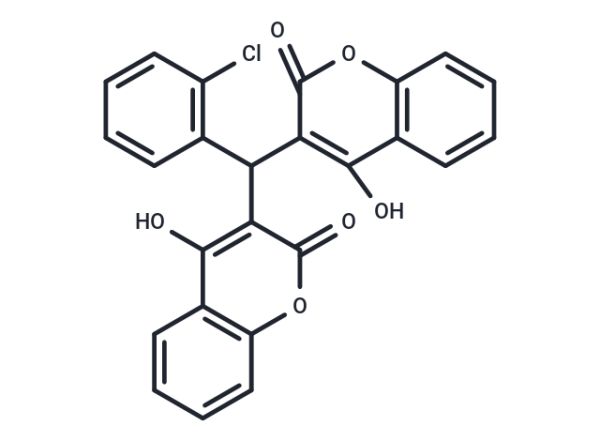 3,3&#039;-((2-Chlorophenyl)methylene)bis(4-hydroxy-2H-chromen-2-one)