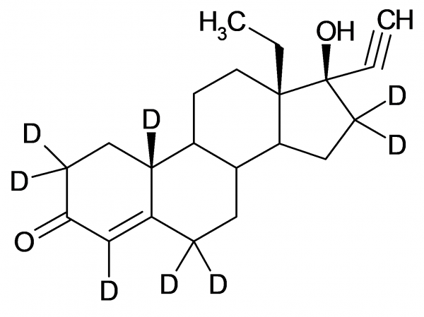 Levonorgestrel-D8 (major)