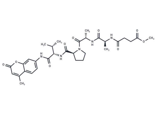 MeOSuc-AAPV-AMC