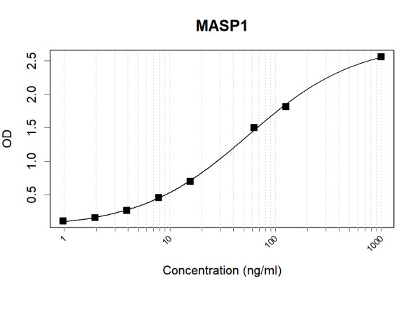 Anti-Human MASP1 Antibody Pair